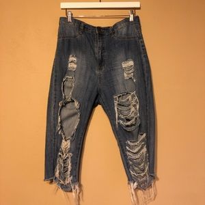 AP Blue Jean Shorts